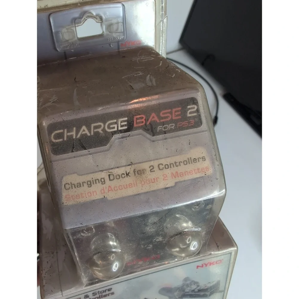Nyko Charge Base 2 Charging Dock 83053-E14 for PlayStation 3 PS3 Controller
